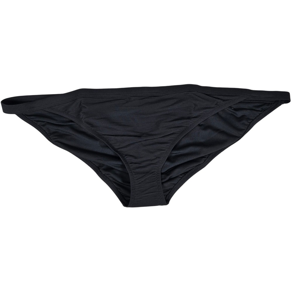 J. Crew Ribbed-trim hipster full-coverage bikini bottom Black 3X NWT